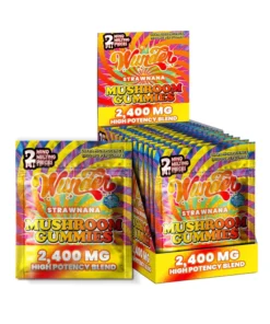 Festival Duos | 30 High Potency Gummies (15 × 2-Pack) | Strawnana