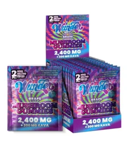 Wunder High Potency Mushroom Gummies | Kava + Grape