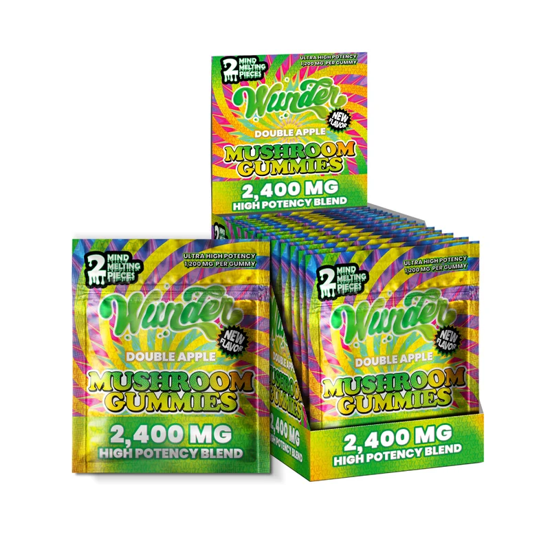 Festival Duos | 30 High Potency Gummies (15 × 2-Pack) | Double Apple